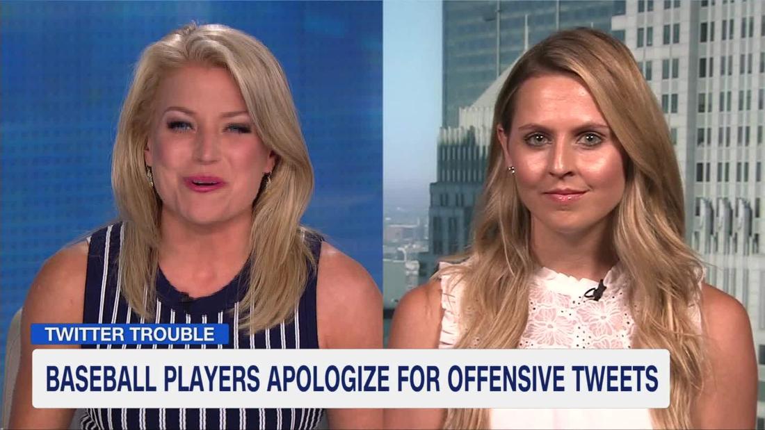 Baseball Players Apologize For Offensive Tweets - Cnn Video