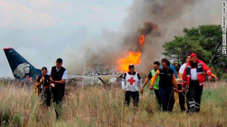 103 people survive Aeromexico plane crash