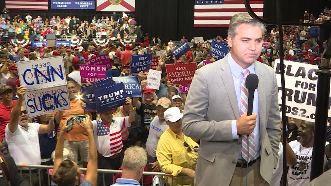 Acosta On Trump Rally Felt Like We Weren T In America Cnn Video