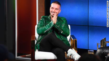 J Balvin at the premiere of  &quot;Redefining Mainstream&quot; at YouTube Space on August 1, 2018 in New York City.  