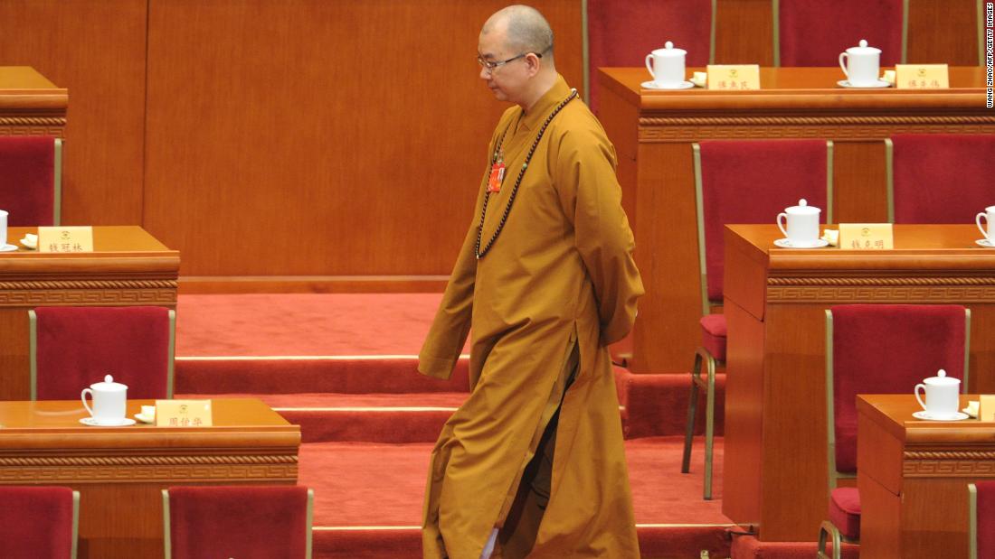 High Ranking Buddhist Monk Accused Of Sexual Abuse In China Cnn