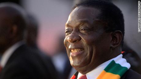 Zimbabwean President-elect Emmerson Mnangagwa (above) says he wants to unite the country, but opposition figures call him a "pretender."