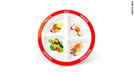 This plate design gets young kids to eat more veggies, study finds
