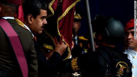 Two Venezuela officers detained in alleged plot on Maduro