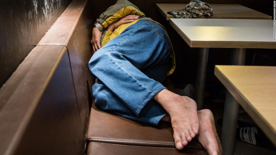 Why so many people sleep at McDonald's - CNN Video