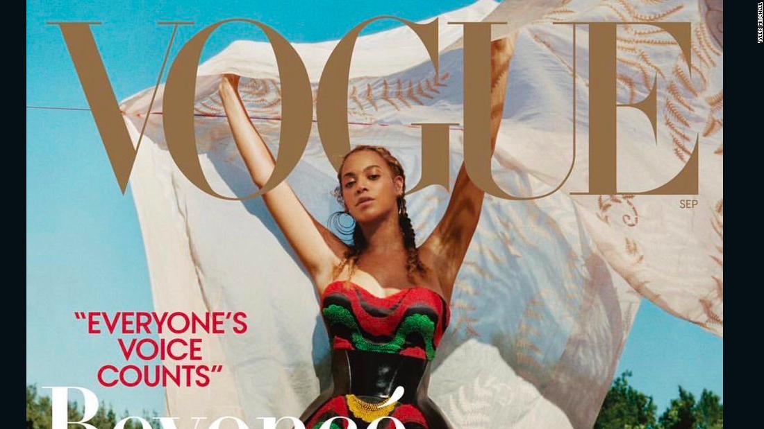 Beyoncé graced the cover of the coveted September issue of Vogue in August 2018. She oversaw all aspects of the spread which was shot by photographer Tyler Mitchell, &lt;a href=&quot;https://www.cnn.com/style/article/vogue-september-issue-beyonce/index.html&quot; target=&quot;_blank&quot;&gt;the first African American photographer to land the cover in the magazine&#39;s 125-year history.&lt;/a&gt;