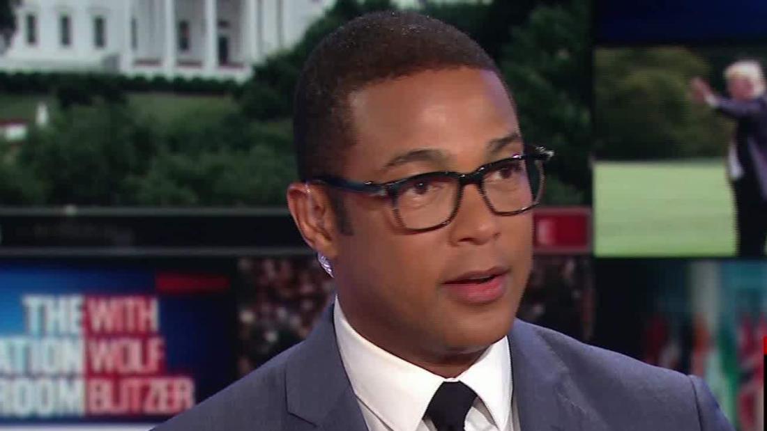 Don Lemon Trump Once Called Me A Racist Cnn Video