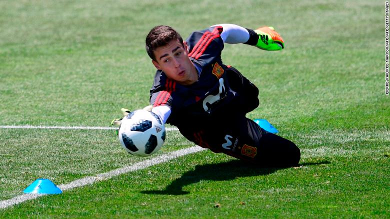 Kepa has made one appearance for Spain.