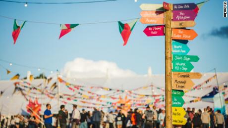 Some 8,000 WeWork employees from around the world descended on a bucolic pasture in England last August for Summer Camp.