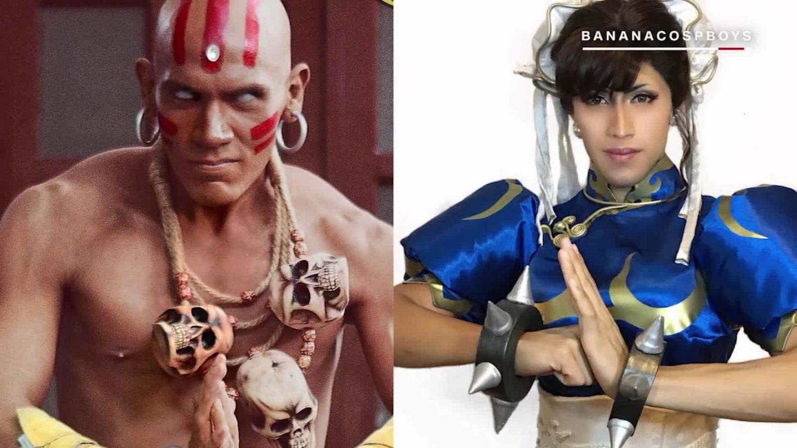 Disfrazados de Dhalsim y Chun-Li de Street Fighter unos mexicanos ganaron  el Campeonato Mundial de Cosplay