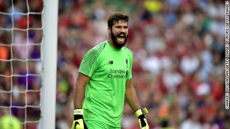 Alisson has performed well in the early stages of his Liverpool career.