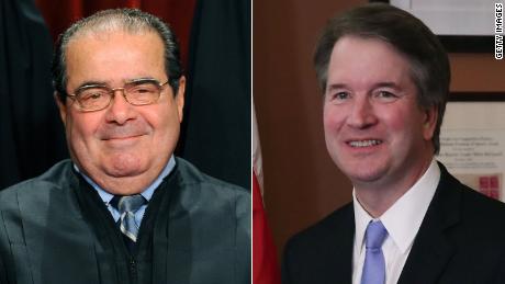 Trump's Supreme Court pick calls Antonin Scalia a 'role model' and a 'judicial hero'