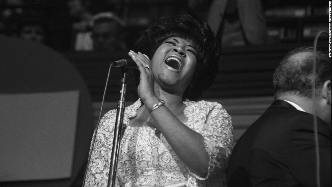 Aretha Franklin, the Queen of Soul, has died 54
