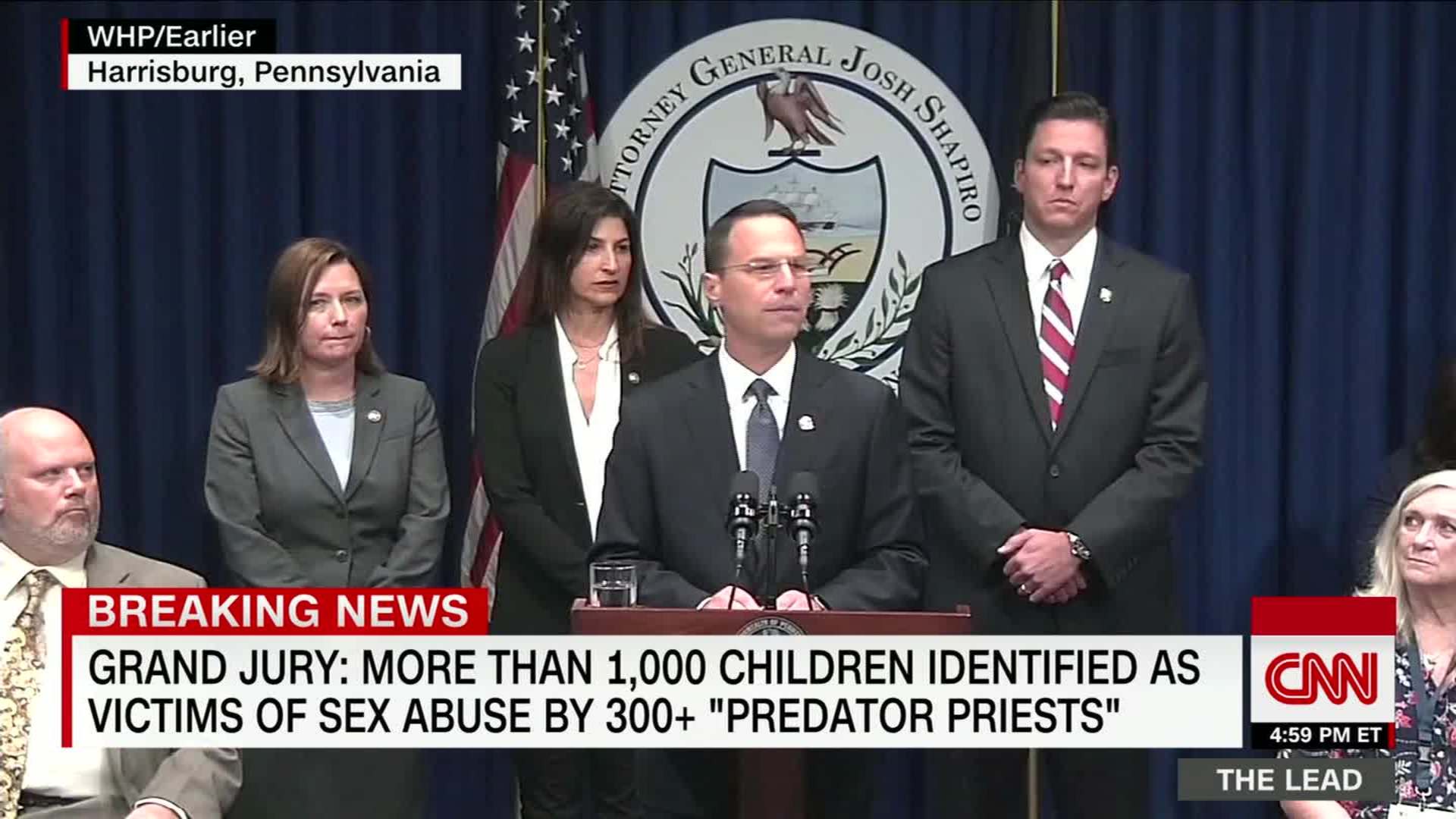 1,000 kids ID'd as victims in priest sex abuse scandal - CNN Video