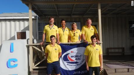 The World ARC support team in Saint Lucia.