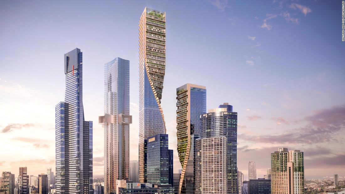 Australia's tallest building, 'Green Spine,' will break ground in 2020