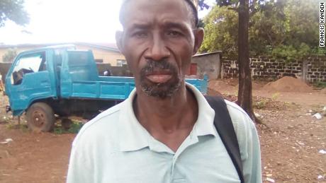 Mudslide survivor Pawa Koroma worries his family may soon be on the streets again.