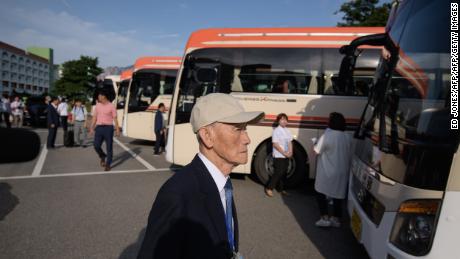 Dozens of elderly and frail South Koreans set off for North Korea on August 20 to meet relatives for the first time since they were separated nearly seven decades ago by a war that divided the peninsula and their families. 