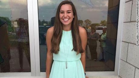 Mollie Tibbetts&#39; relatives and friends have been posting fliers seeking information on her whereabouts. 