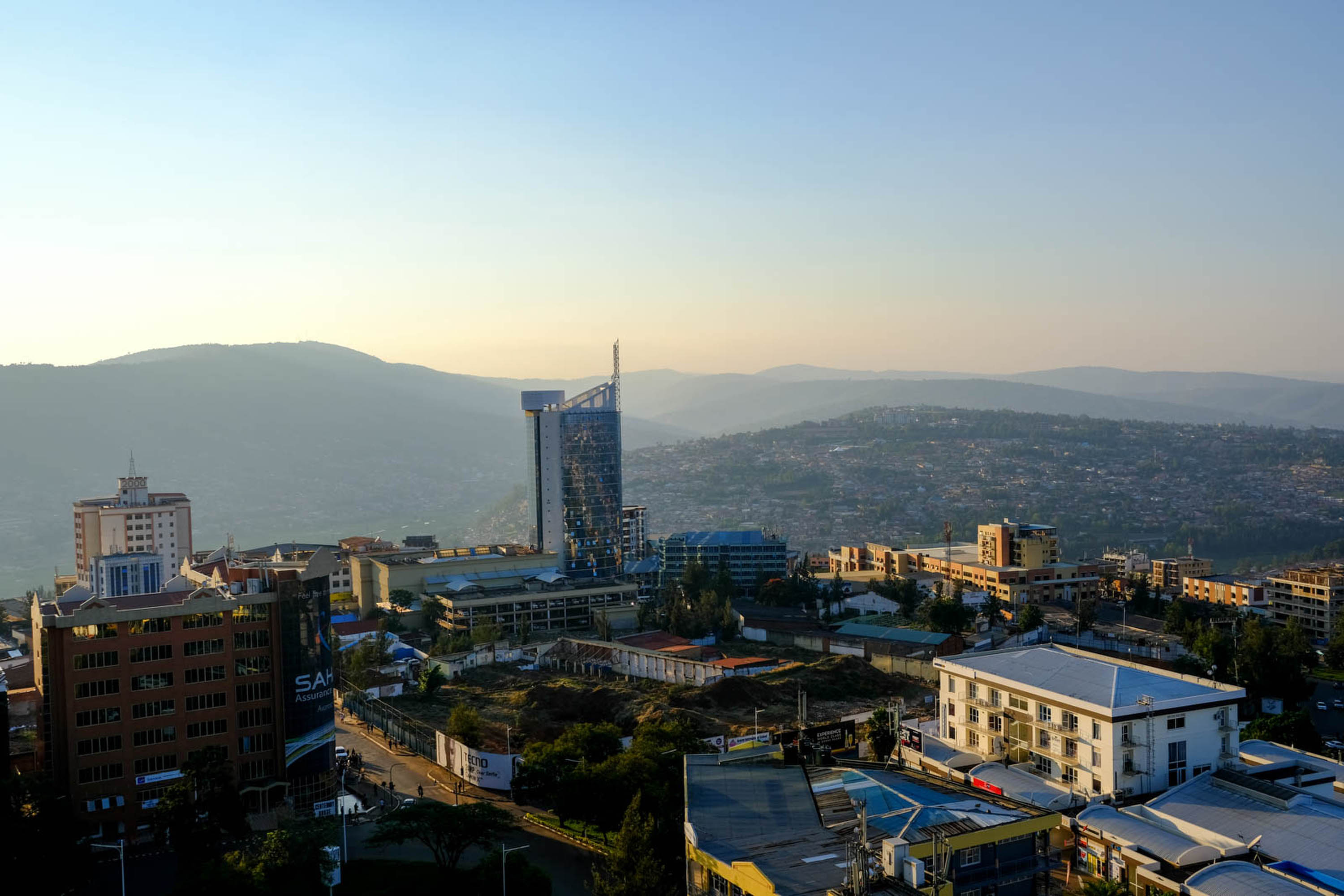 Kigali&#39;s expanding skyline.