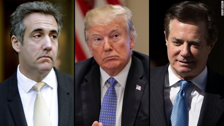 Cohen, Trump and Manafort