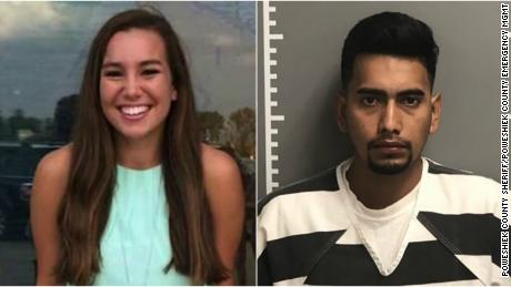 Cristhian Bahena Rivera, right, is charged with the murder of Mollie Tibbetts.