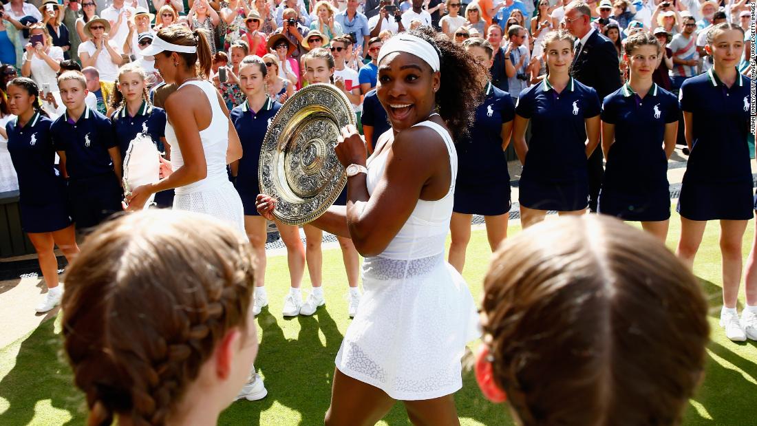 A third major title of the year thanks to a straight-sets win over Spain&#39;s Garbine Muguruza in the 2015 Wimbledon final. But there was to be no &quot;Serena Slam&#39;&quot;of four majors in the same calendar year. 