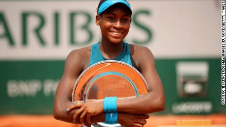 Cori Gauff, 14, signs multi-year 