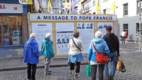 Ireland abuse survivors say Pope must face up to Church&#39;s past sins