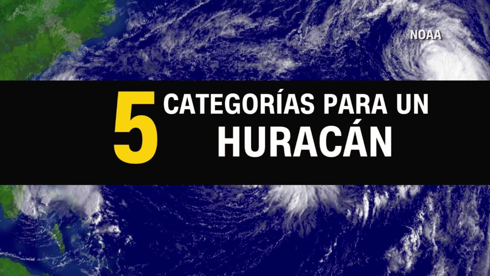 Del 1 al 5, ¿cuánta destrucción provoca cada categoría de huracán ...