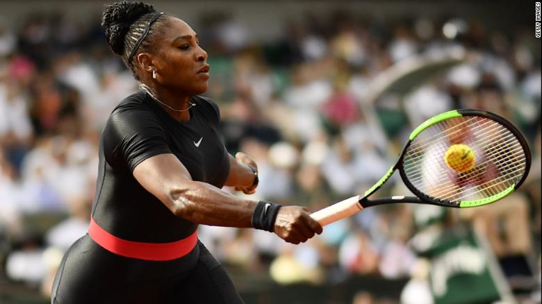 Serena's catsuit banned by French Open