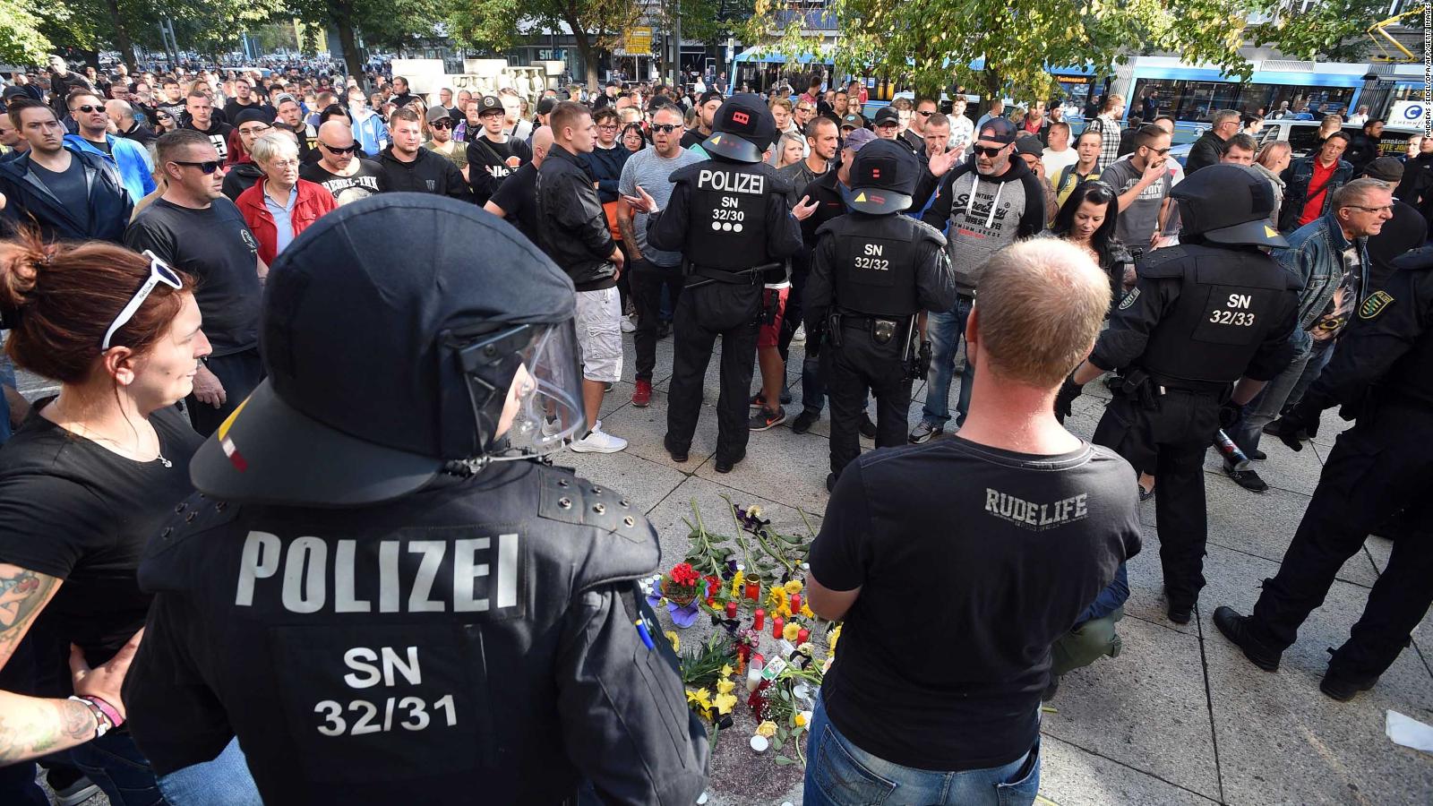 Chemnitz Protests German Government Condemns Right Wing Rioters Cnn