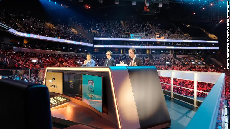 The 2018 Overwatch League Grand Finals were held at the Barclays Center in New York City. 