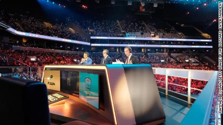 The 2018 Overwatch League Grand Finals were held at the Barclays Center in New York City. 