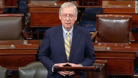 The chaplain will first do the prayer when they come into session.  Senate Majority Leader Mitch McConnell will speak about Senator McCain. We expect Minority Leader Chuck Schumer to follow.  Kristin Wilson tells us that, per tradition, McCain&#39;s desk on the Senate floor has flowers placed on it and is draped in black.