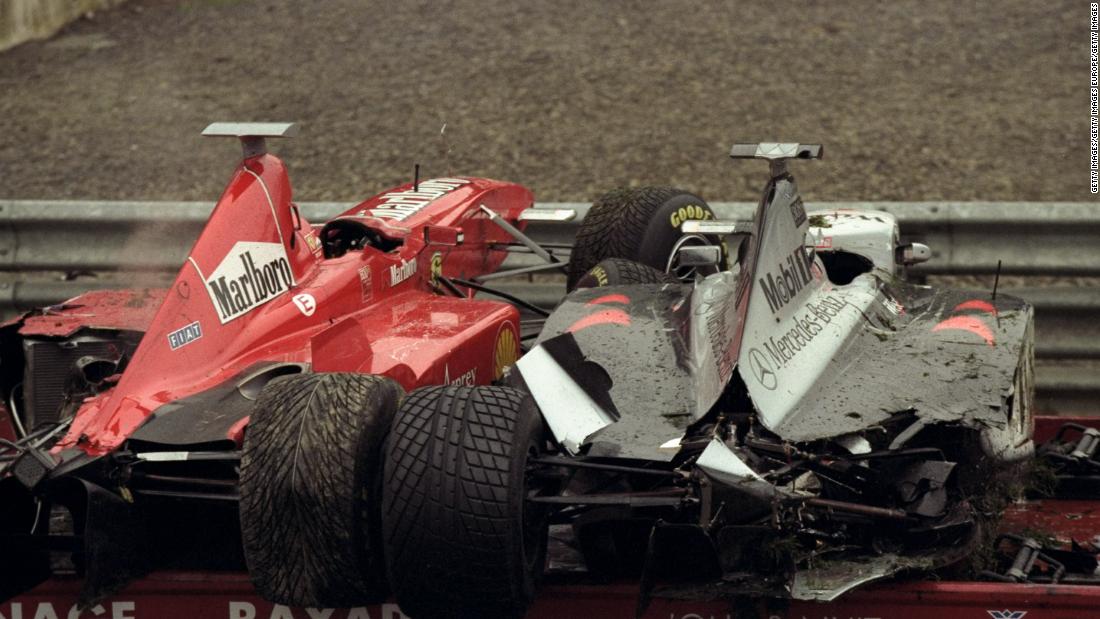 If the first corner in Sunday&#39;s Belgian Grand Prix seemed hectic, it pales in comparison to that of the 1998 edition. In yet another Spa deluge and with the drivers barely visible on TV through the rain, 13 drivers spun out in the opening seconds. The race restarted more than an hour later and featured 18 of the 22 drivers as teams were then allowed spare cars, a rule that has since been abolished.