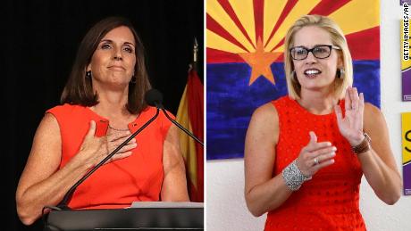 Republican Arizona Senate candidate accuses Democratic challenger of being OK with 'treason'