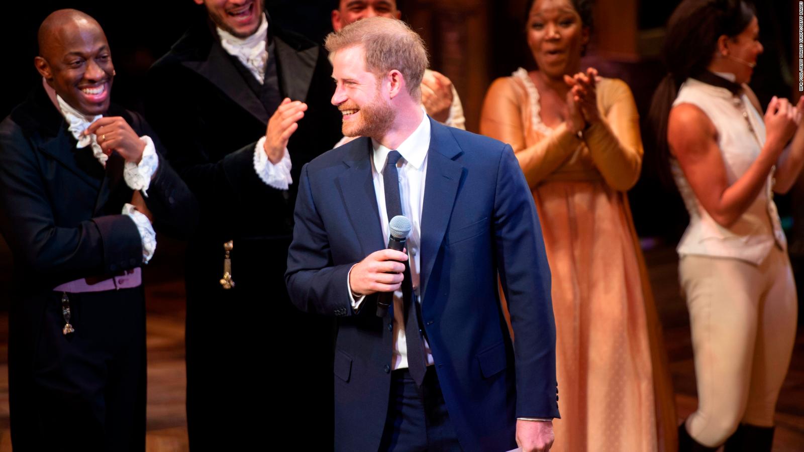 Prince Harry's brief vocal performance wows crowds CNN Video