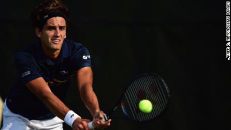 Pierre-Hugues Herbert of France says the umpire's intervention was inappropriate.