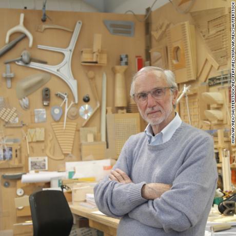 Mandatory Credit: Photo by Francois Mori/AP/REX/Shutterstock (6729319c)
Italian architect Renzo Piano poses at his workshop in Paris, France, . The Paris future Courthouse building in construction designed by Italian architect Renzo Piano is scheduled to be completed in 2017
France Renzo Piano, Paris, France

