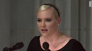 Watch Meghan McCain deliver eulogy for her dad