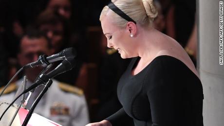 Meghan McCain contrasts father's legacy with Trump's 'cheap rhetoric'