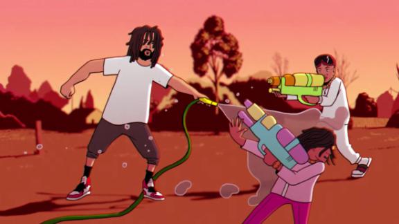 Childish Gambino video features all-star (cartoon) cast, including