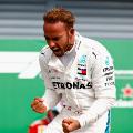 Lewis Hamilton celebrates Italian Grand Prix SPT