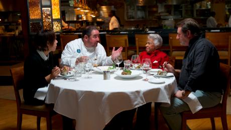 Leah Chase and other legendary chefs share a meal and talk about their unique journeys