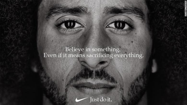 Nike ad features Colin Kaepernick 