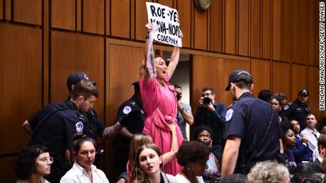 Capitol Police arrest 73 on day two of Kavanaugh hearings