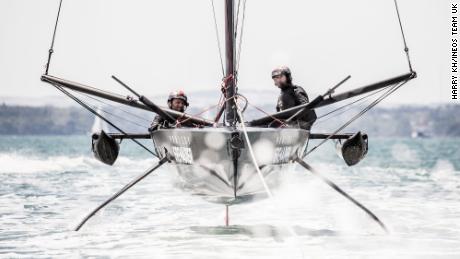 Ben Ainslie's Ineos Team UK has launched its latest test boat, a 28-foot foiling monohull. 