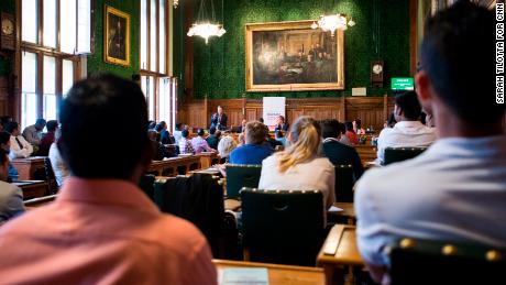 Migrant Voice report launch at Westminster on July 10, 2018.