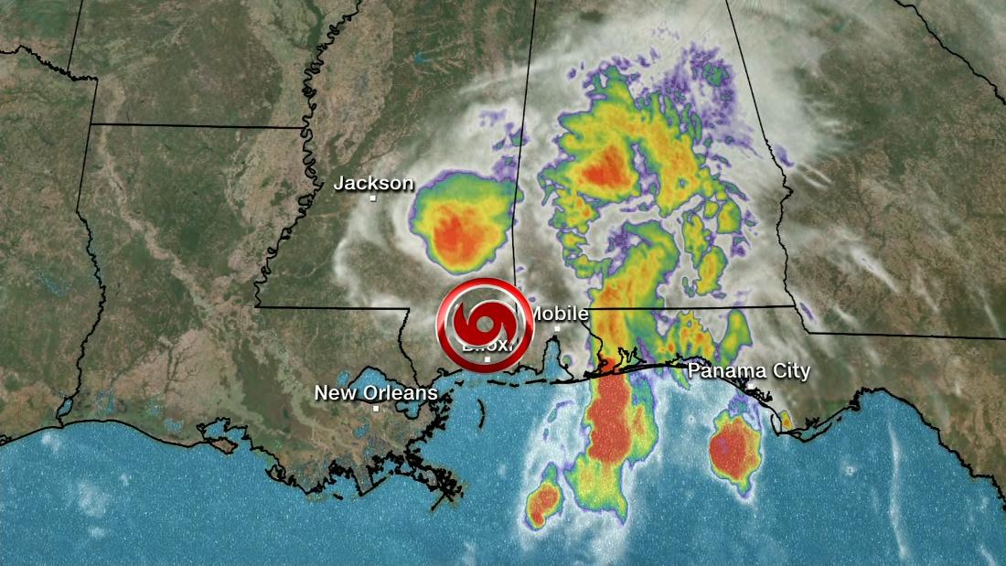 Deadly Gordon brings drenching rains to Gulf Coast after making landfall 
